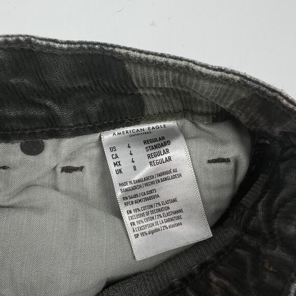 American Eagle Super Stretch Camo Mom Jeans Women’s Size 4 - Picture 6 of 9